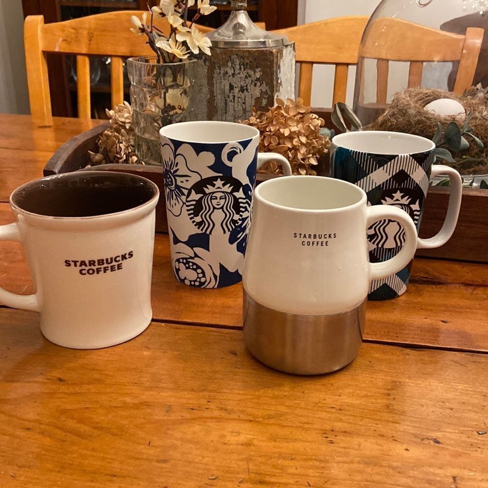 Starbucks Mugs lot of 4